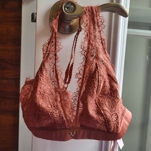 Xs Victoria's Secret burnt orange bralette NWT